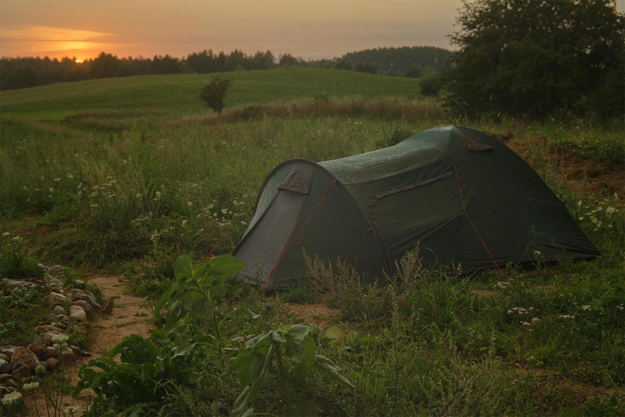 Rent A Tent - Namiot W Praekologicznym Gospodarstwie Pozezdrze Kültér fotó